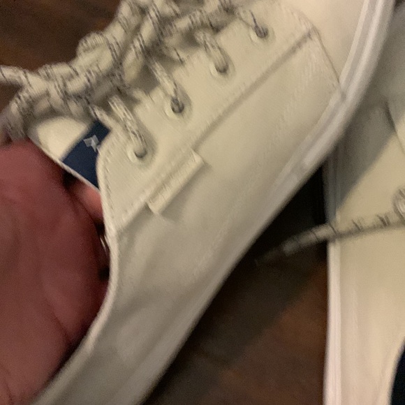 SOLD Off White Canvas Sperry Top-Sider - Picture 6 of 8